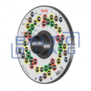Wheel clamping flange kit for balancing machines WorldKit II Haweka