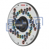 Wheel clamping flange kit for balancing machines WorldKit II Haweka