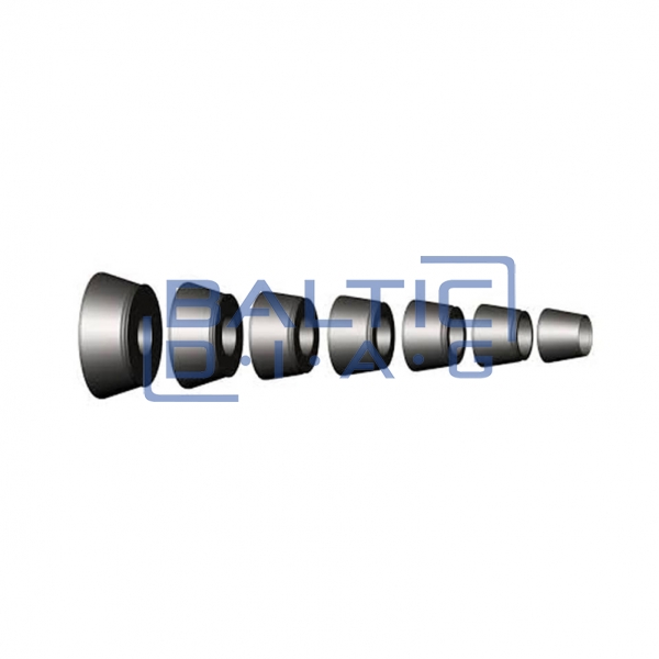 Centering cone set for wheel balancing (42.5–131.5 mm) Haweka