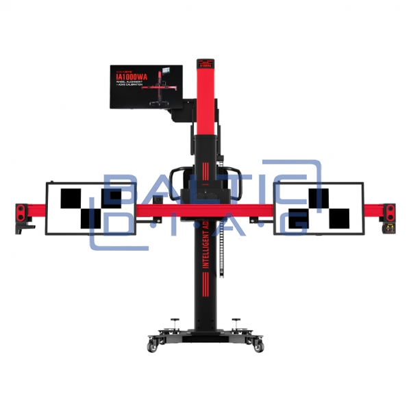 IA1000 complete ADAS calibration and wheel alignment system kit with digital targets Autel