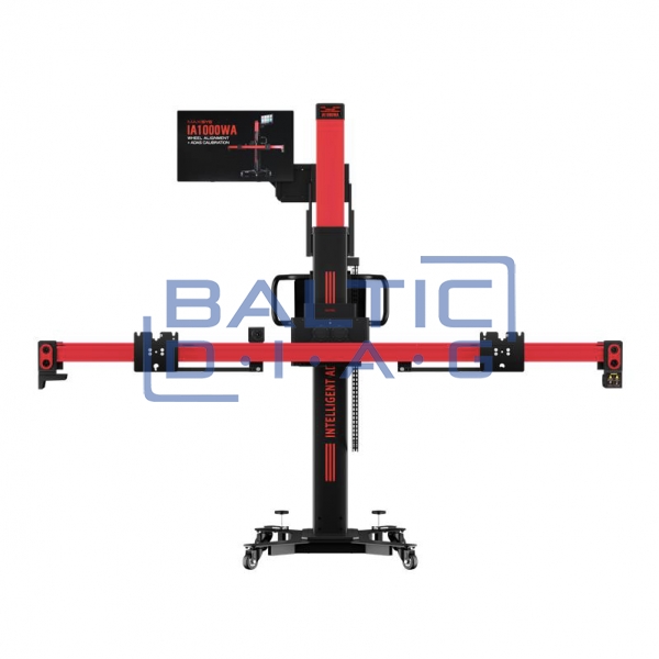 IA1000 complete ADAS calibration and wheel alignment system kit with digital targets Autel