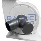 Dust collector for workshops with 2 suction ports