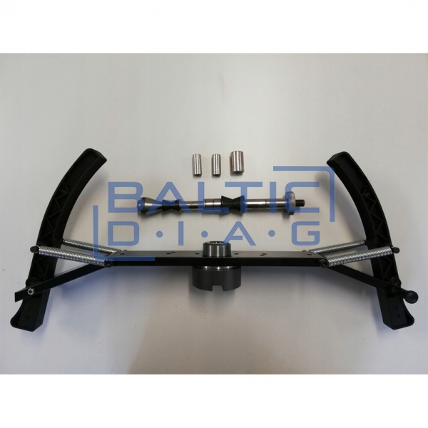 Universal motorcycle wheel adaptor “P” (with tapered flange) for wheel balancers