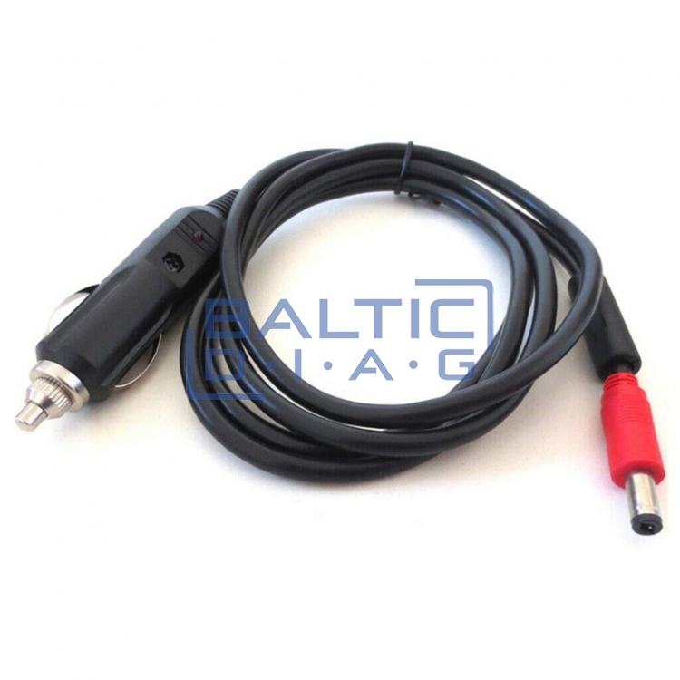 Cigarette lighter power cable for Autel MaxiSYS MS906 diagnostic device