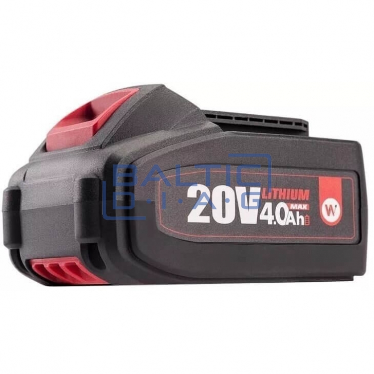 Battery for cordless tools Worcraft 20V 4.0 Ah