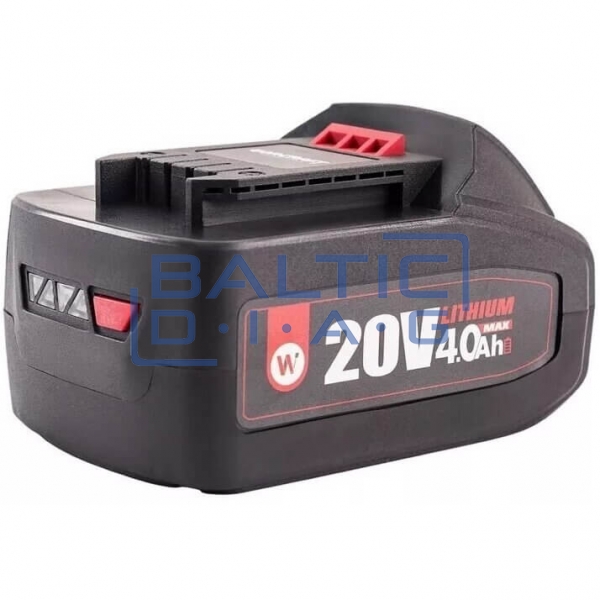Akumuliatorius akumuliatoriniams įrankiams Worcraft 20V 4.0 AH