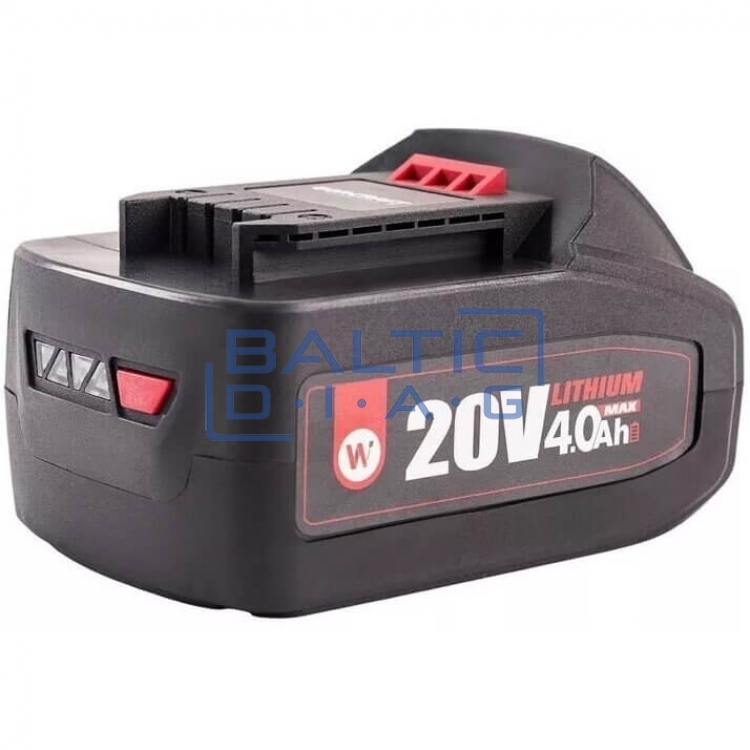 Аккумулятор для аккумуляторных инструментов Worcraft 20V 4.0 Ah