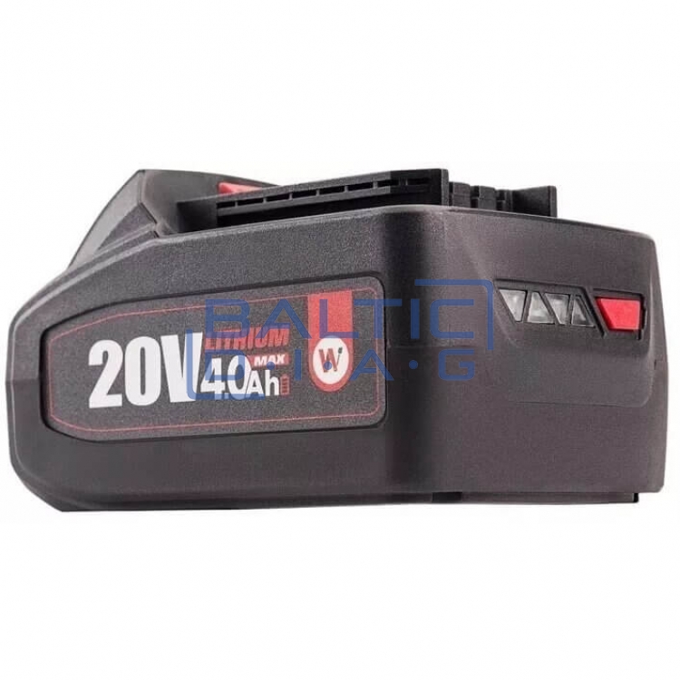 Battery for cordless tools Worcraft 20V 4.0 Ah