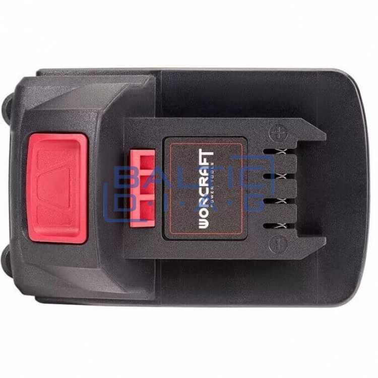 Battery for cordless tools Worcraft 20V 4.0 Ah