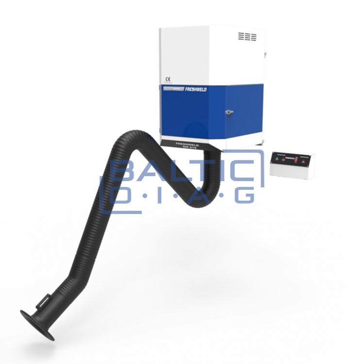 Stationary fume extraction unit with disposable filter SM/910 FRESHWELD