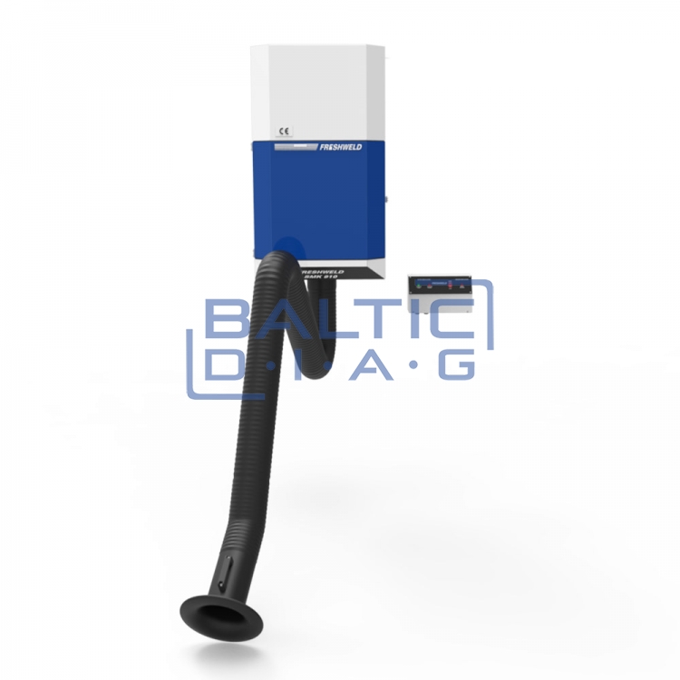 Stationary fume extraction unit with activated carbon filter SMK/910 FRESHWELD