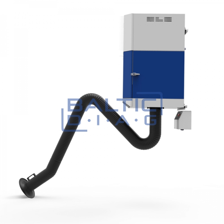 Stationary fume extraction unit with activated carbon filter SMK/910 FRESHWELD