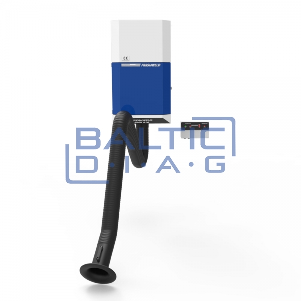 Stationary fume extraction unit with activated carbon filter SMK/910 FRESHWELD