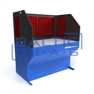 Grinding and welding table with downdraft extraction function KTM downdraft FRESHWELD