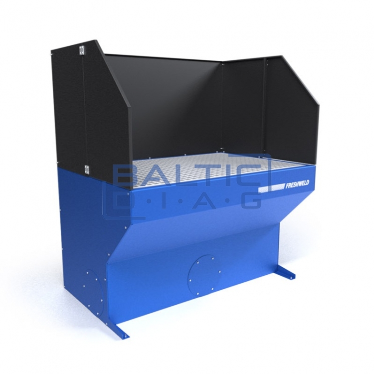 Grinding and welding table with downdraft extraction function KTM downdraft FRESHWELD