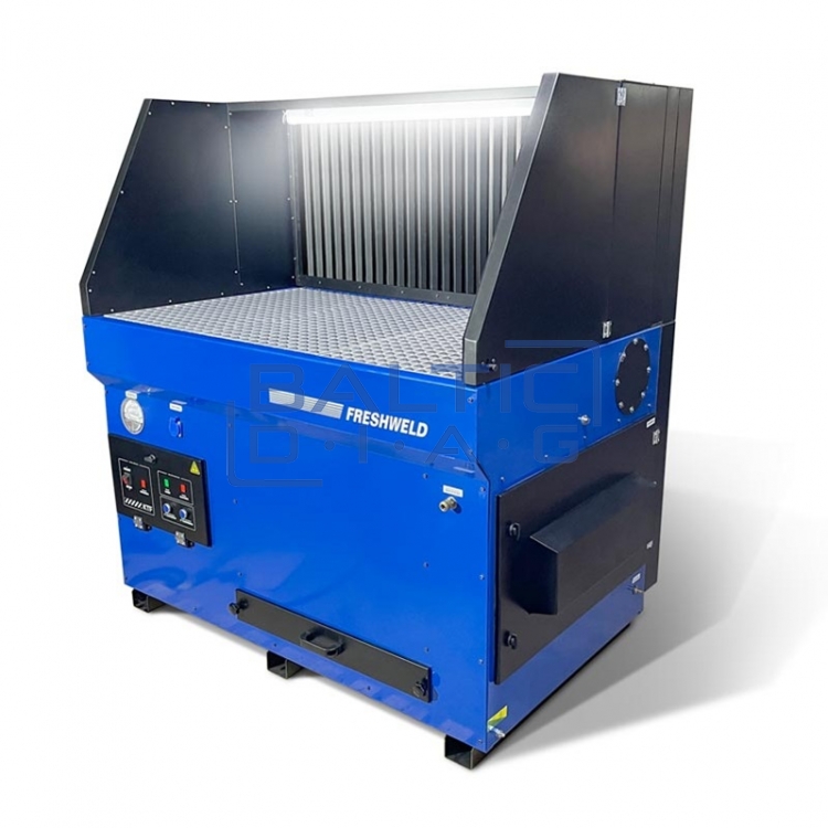 Grinding table with dust extraction system KTF downdraft FRESHWELD