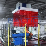 Robotinio suvirinimo gaubtas su užuolaida i8 FRESHWELD