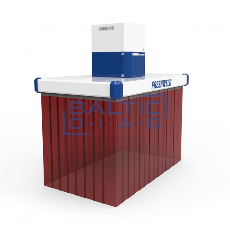 Robotic welding hood with curtain i8 FRESHWELD