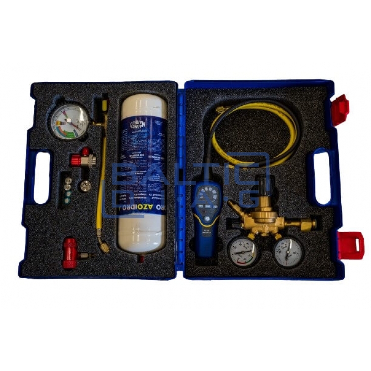 Hydrogen leak detection kit for automotive A/C systems