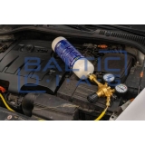 Hydrogen leak detection kit for automotive A/C systems