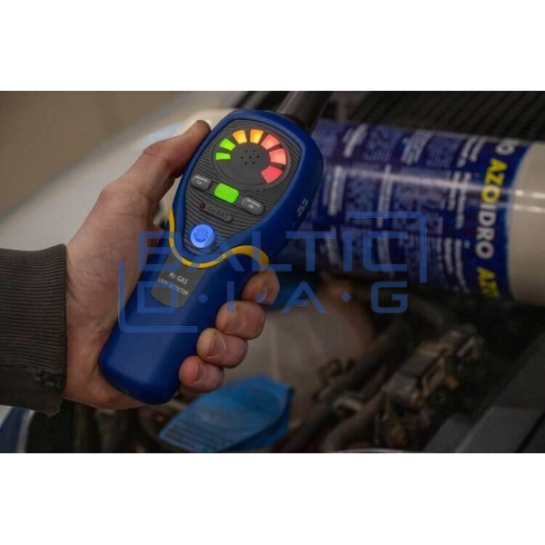 Hydrogen leak detection kit for automotive A/C systems