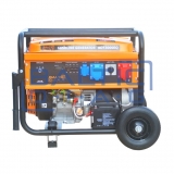Mobile gasoline generator with 10 kW output Mobile gasoline generator with 10 kW output