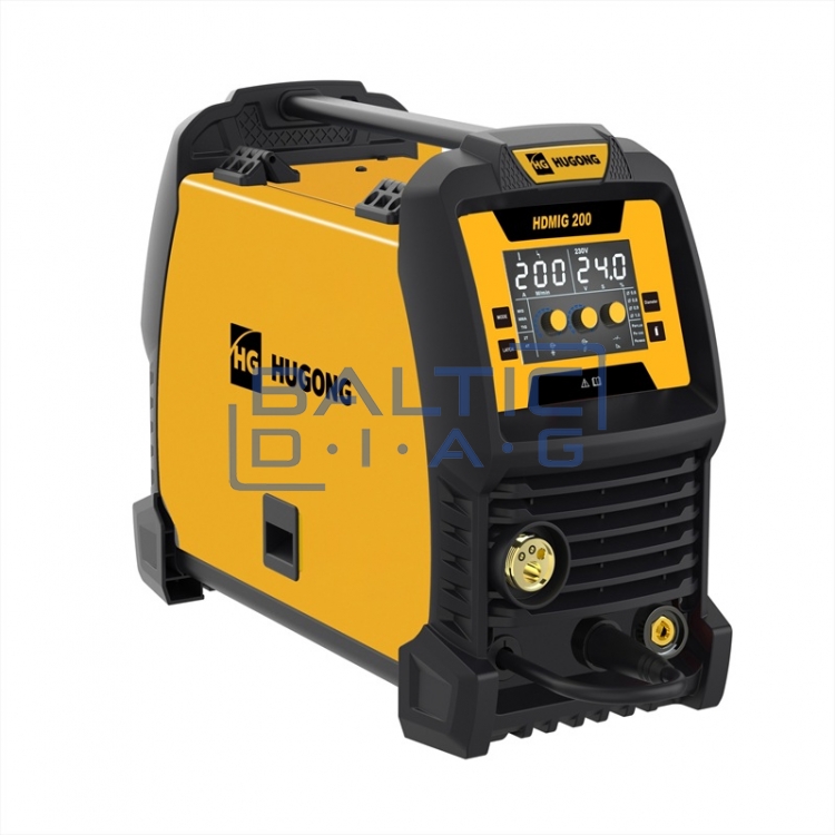 MIG suvirinimo aparatas Hugong HDMIG200W 200A