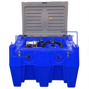 Mobili AdBlue talpykla 440L (plastikinė) su 12V ACAD40 pompa, automatiniu pistoletu ir filtru