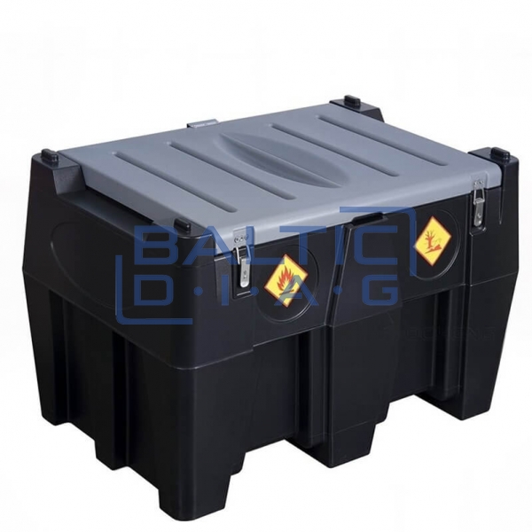 Mobili kuro talpykla 440L (plastikinė) su 12V DCTP40 pompa, automatiniu pistoletu ir filtru