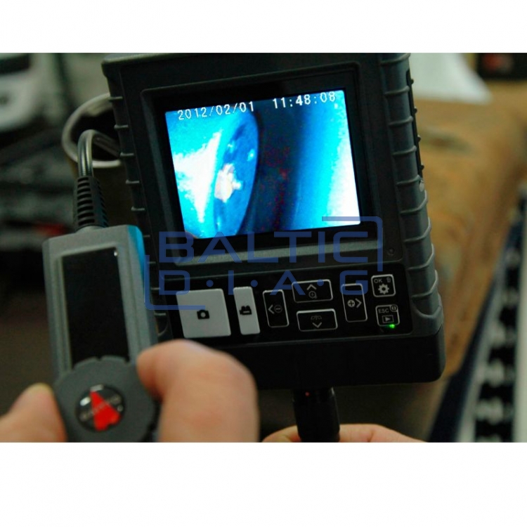 Endoscope with 4.5 mm analog 2-way articulation probe for common rail