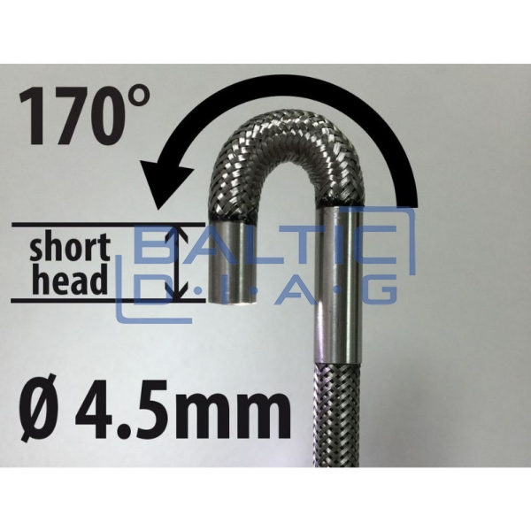 Endoscope with 4.5 mm analog 2-way articulation probe for common rail