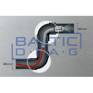 Mini-polar pipe inspection videoscope system with 10m probe and IP68 camera