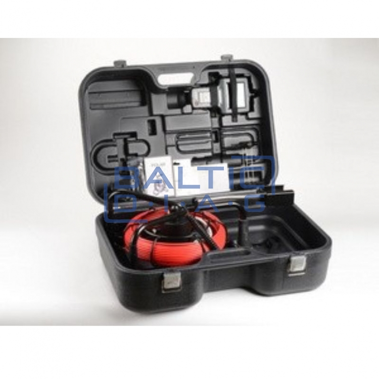 Pipe inspection endoscope with 30 m probe and IP68 camera polar videoscope