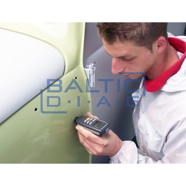 Coating thickness gauge with dual technology