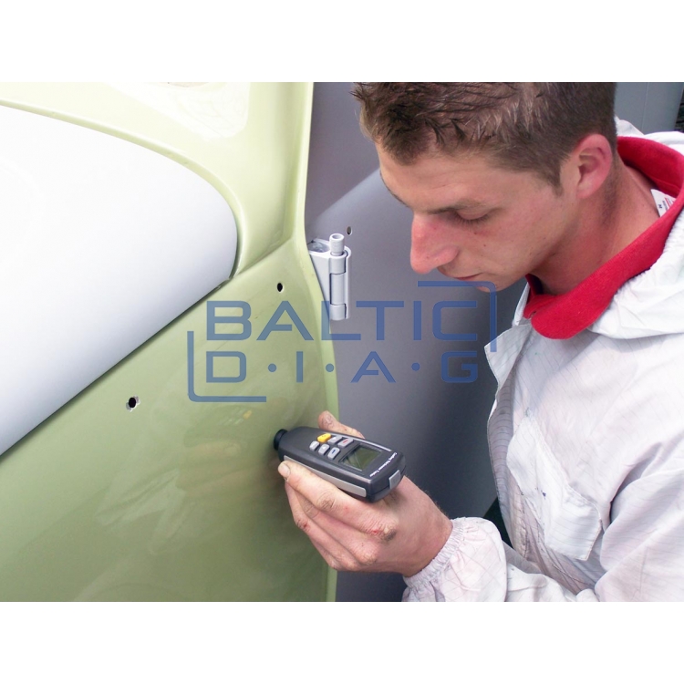 Coating thickness gauge with dual technology