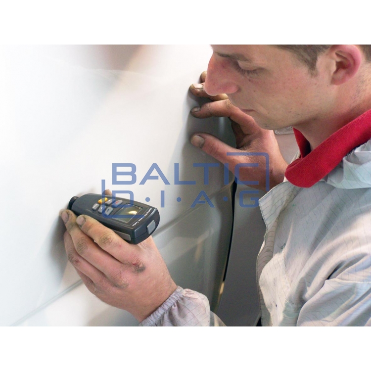 Coating thickness gauge with dual technology