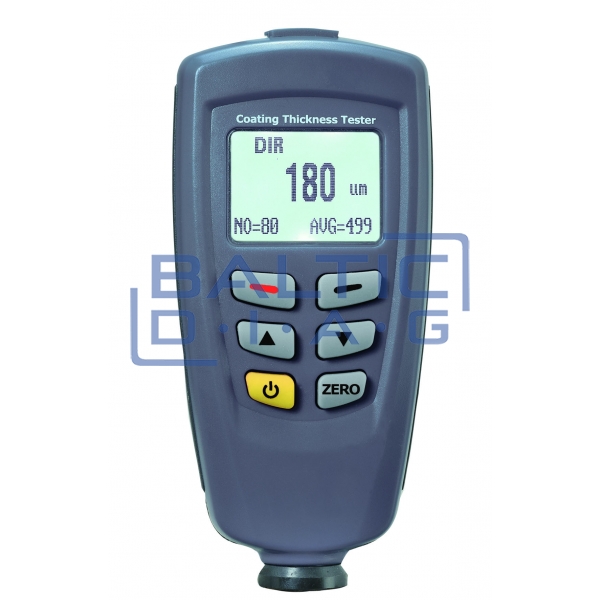 Coating thickness gauge with dual technology