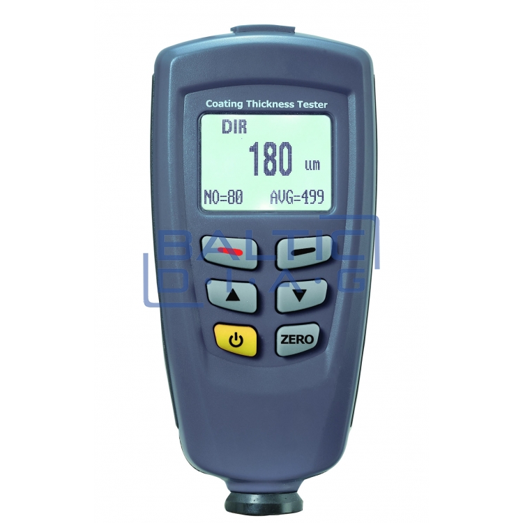 Coating thickness gauge with dual technology