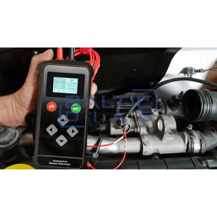 Jutiklių signalo simuliatorius automobilių diagnostikai