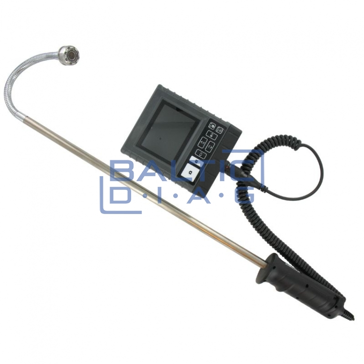 Handheld videoscope with 28 mm IP68 camera