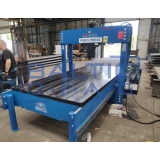 160 ton manually movable portal straightening press with worktable PPTL-160 D=1500 RHTC 160 ton manually movable portal straightening press with worktable PPTL-160 D=1500 RHTC