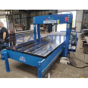 160 ton manually movable portal straightening press with worktable PPTL-160 D=1500 RHTC