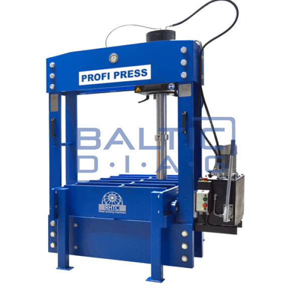 160 ton manually movable portal straightening press with worktable PPTL-160 D=1500 RHTC