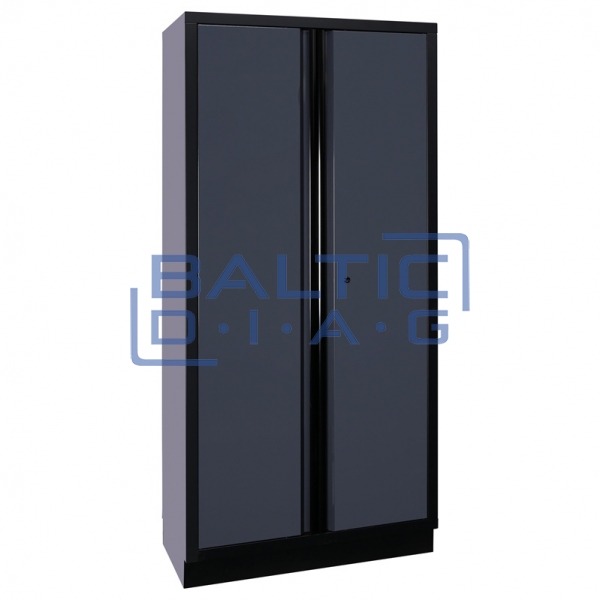 Tall workshop cabinet with two doors Valkenpower