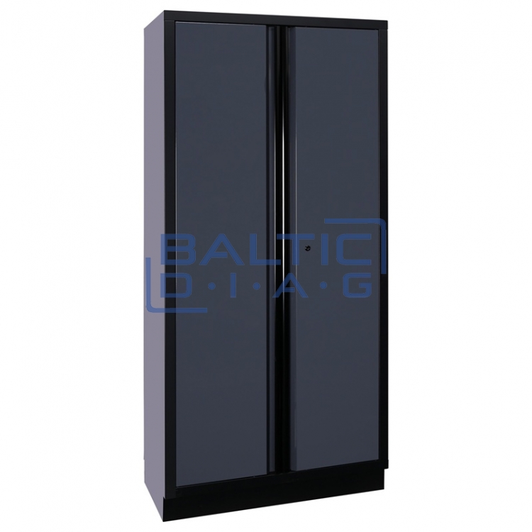 Tall workshop cabinet with two doors Valkenpower