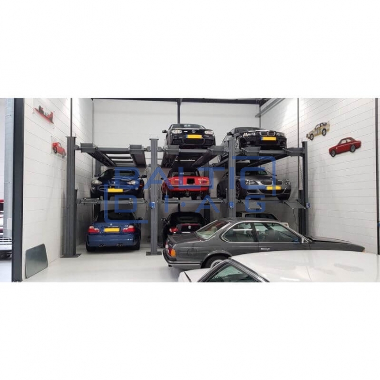 Four-post triple parking lift