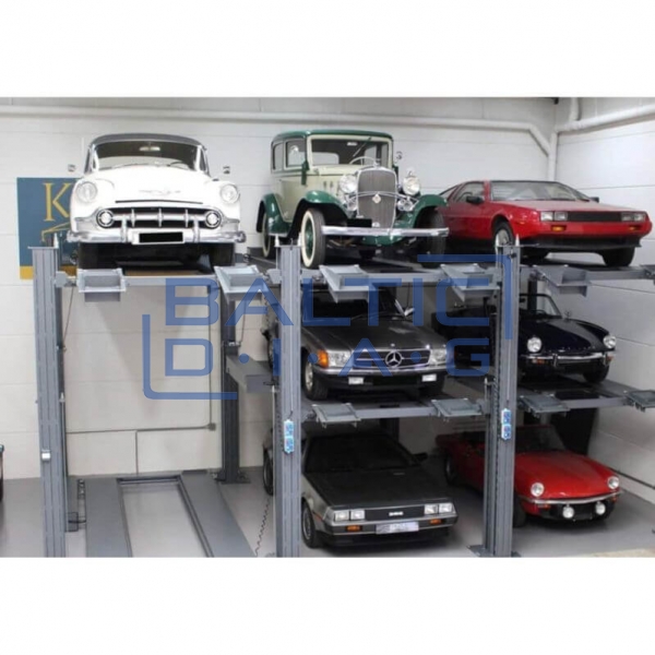 Four-post triple parking lift