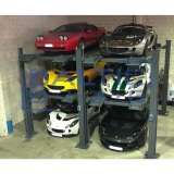 Four-post triple parking lift