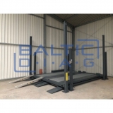 Four post six car parking lift