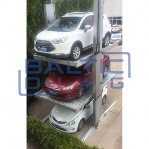 Two-post triple parking lift